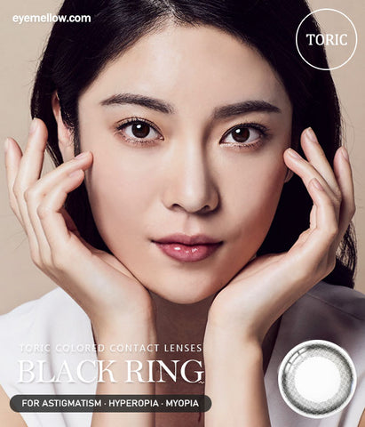 Black Ring (Toric) Colored Contact Lenses