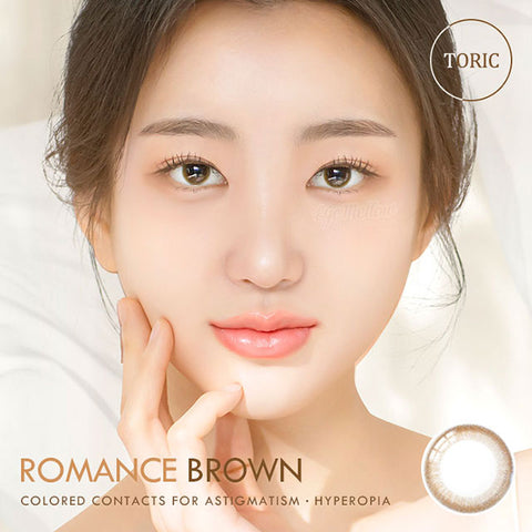 Romance Brown (Toric) Colored Contact Lenses