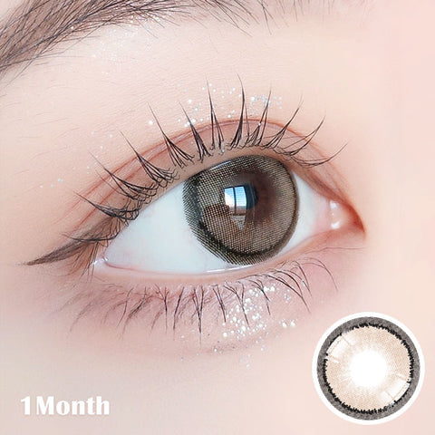 [Monthly] Sharing Brown Colored Contact Lenses - Silicone hydrogel