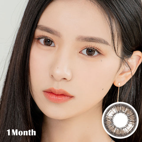[Monthly] With Rang Choco Brown Colored Contact Lenses