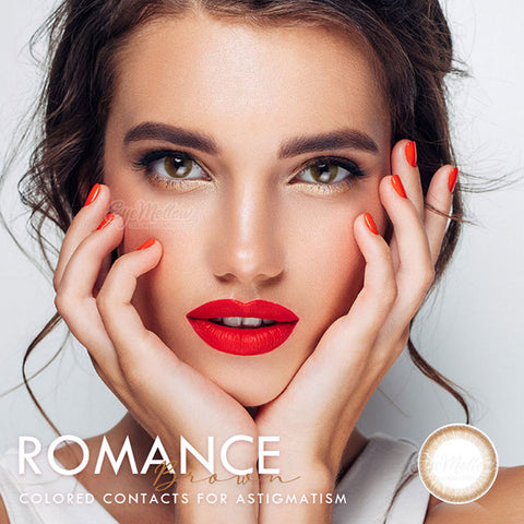 Romance Brown (Toric) Colored Contact Lenses