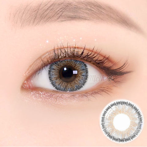 Glow Ice Gray Colored Contact Lenses