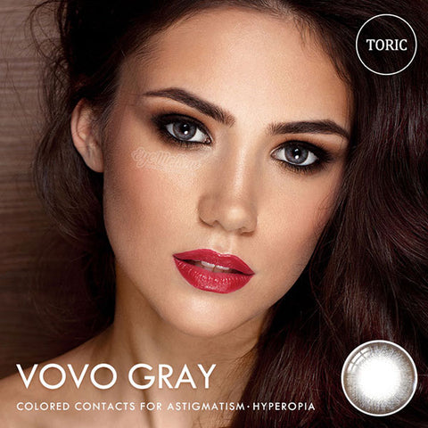 Vovo Gray (Toric) Colored Contact Lenses
