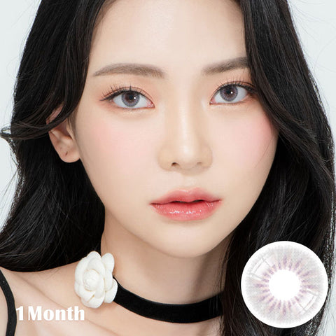 [Monthly] Ailleen Gray Colored Contact Lenses - Silicone hydrogel