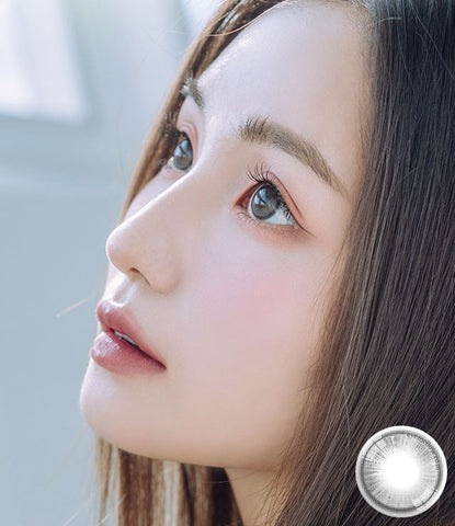 [Monthly] Anreen Ash Gray Colored Contact Lenses