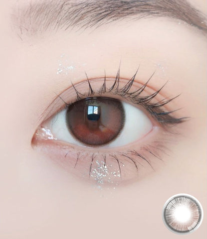 [Monthly] Anreen Brown Choco Colored Contact Lenses