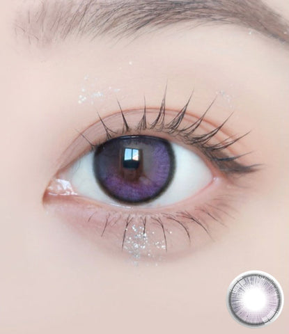 [Monthly] Anreen Pink Violet Colored Contact Lenses