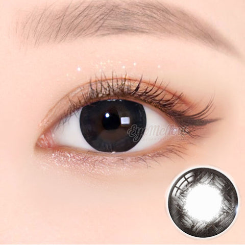 Black Rose Colored Contact Lenses - Silicone hydrogel