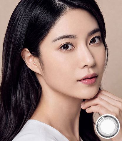[Yearly] Black Ring (Hyperopia) Colored Contact Lenses