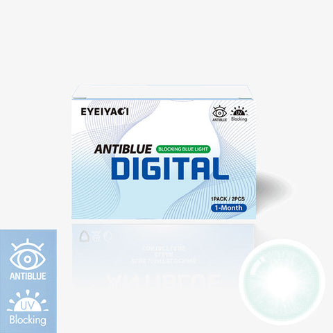 [Monthly] Anti-Blue 405 Digital Clear Contact Lenses