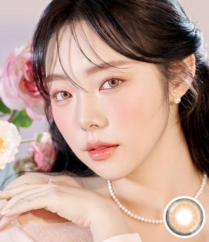 [Monthly] Buttercup Beige Colored Contact Lenses - 2pairs