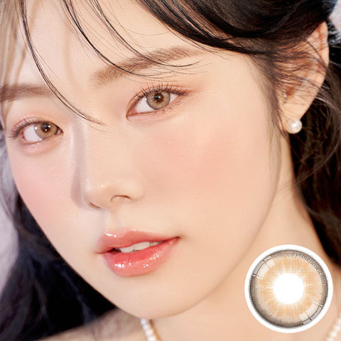 [Monthly] Buttercup Beige Colored Contact Lenses - 2pairs