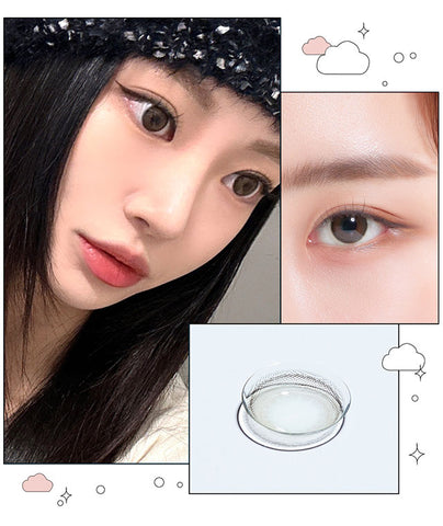 [Monthly] Anti-Blue 405 Color Pop Brown Colored Contact Lenses