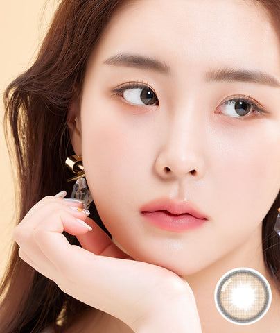 [Monthly] Anti-Blue 405 Color Pop Brown Colored Contact Lenses