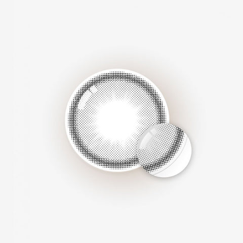 [Monthly] Anti-Blue 405 Color Pop Gray Colored Contact Lenses