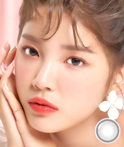 [Monthly] Anti-Blue 405 Color Pop Gray Colored Contact Lenses