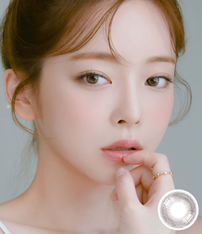 [Monthly] Credit Ash Brown Colored Contact Lenses