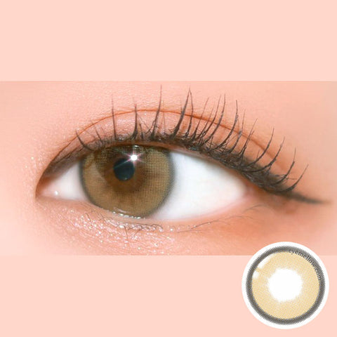 U'r Ring Brown (Toric) Colored Contact Lenses - Silicone Hydrogel