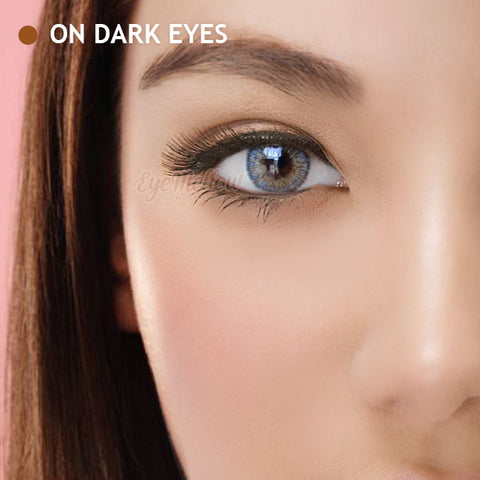 [Yearly] Glow Ice Gray (Toric) Colored Contact Lenses