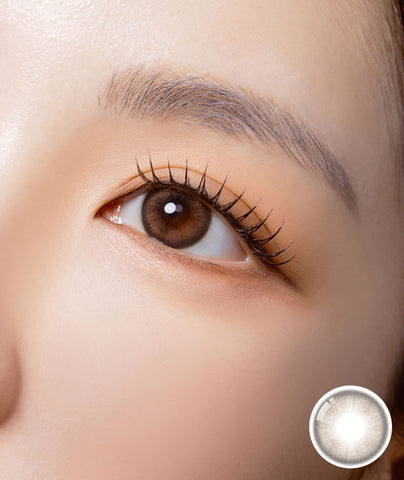 [1Day] i-SHA オリアナ エッジ+ ブラウン カラーコンタクトレンズ