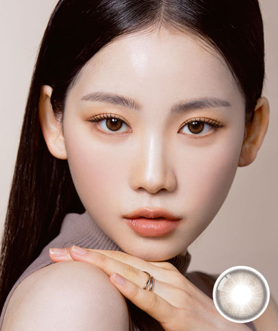 [1Day] i-SHA オリアナ エッジ+ ブラウン カラーコンタクトレンズ