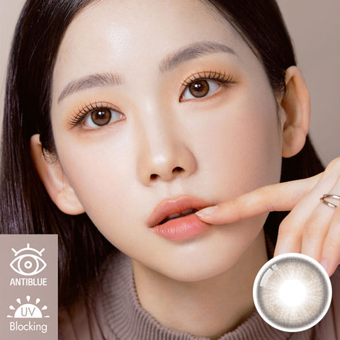 [1Day] i-SHA オリアナ エッジ+ ブラウン カラーコンタクトレンズ