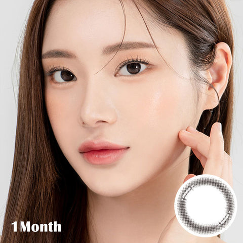 [Monthly] Iwwing Black Colored Contact Lenses