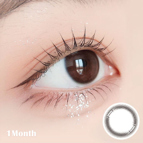 [Monthly] Iwwing Black Colored Contact Lenses