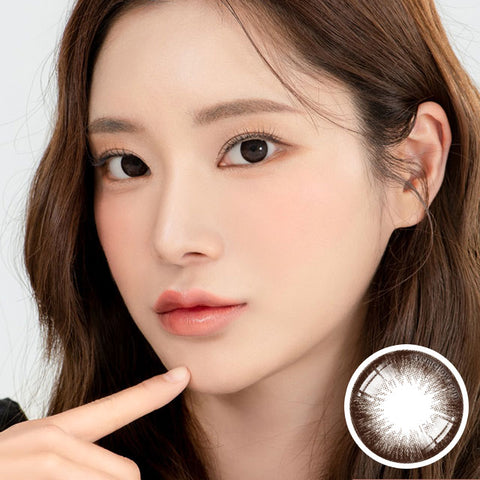 [Monthly] Iwwiny Choco Colored Contact Lenses - Silicone hydrogel