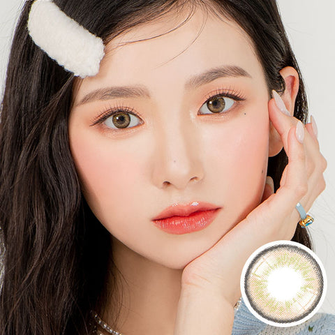 [Monthly] Iwwitch Brown Colored Contact Lenses - Silicone Hydrogel