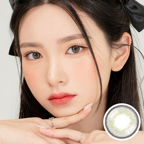 [Monthly] Iwwitch Gray Colored Contact Lenses - Silicone Hydrogel