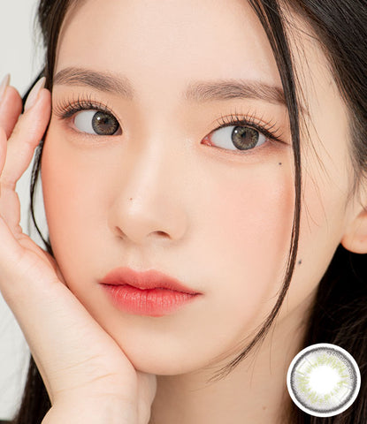 [Monthly] Iwwitch Gray Colored Contact Lenses - Silicone Hydrogel