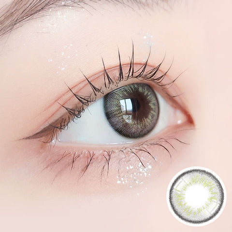 [Monthly] Iwwitch Gray Colored Contact Lenses - Silicone Hydrogel