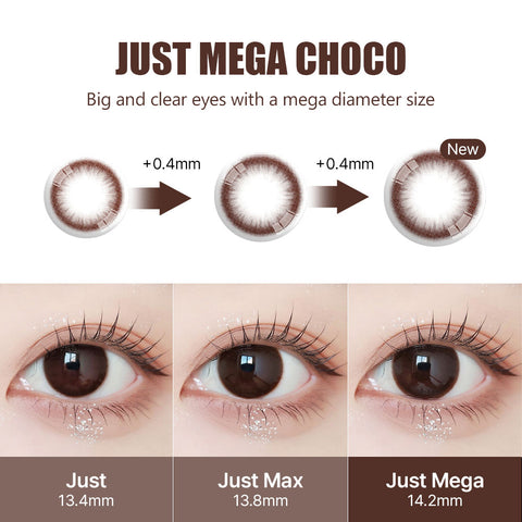 [Monthly] Just MEGA Choco Colored Contact Lenses