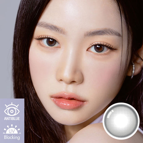 [1Day] Anti-Blue 405 Latte Gray Colored Contact Lenses (10Lenses)