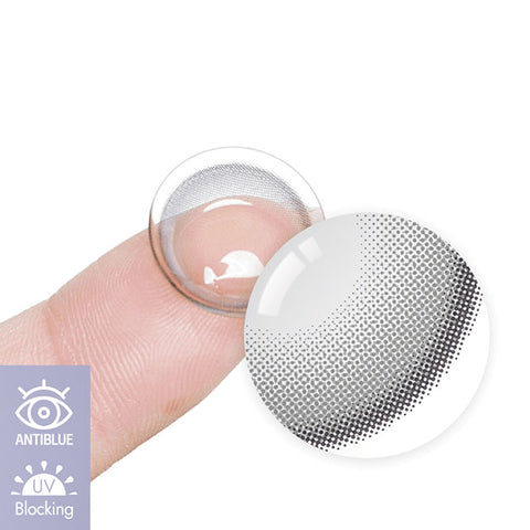 [1Day] Anti-Blue 405 Latte Gray Colored Contact Lenses (10Lenses)