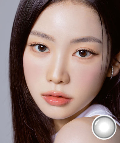 [1Day] Anti-Blue 405 Latte Gray Colored Contact Lenses (10Lenses)