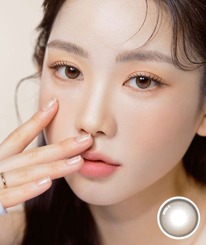 [1Day] Anti-Blue 405 Latte Hazel Colored Contact Lenses (10Lenses)