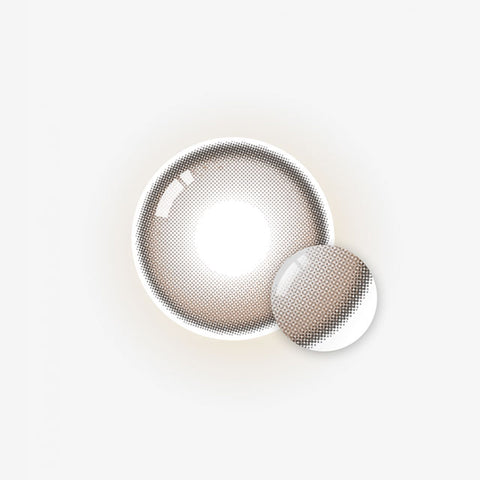 [1Day] Anti-Blue 405 Latte Hazel Colored Contact Lenses (10Lenses)