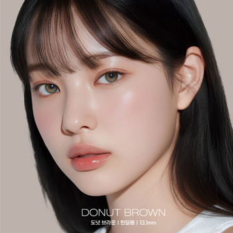 [Monthly] MAY-LUV Donut Brown Colored Contact Lenses