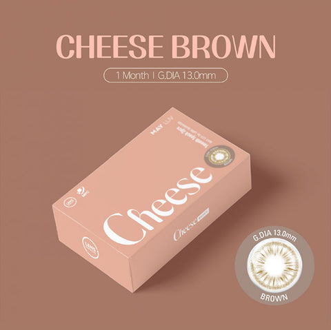 [Monthly] MAY-LUV Cheese Brown Colored Contact Lenses