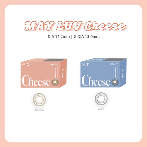 [Monthly] Cheese Gray Colored Contact Lenses