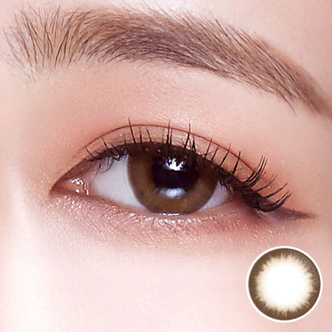 [Monthly] MAY-LUV Dark Brown Colored Contact Lenses