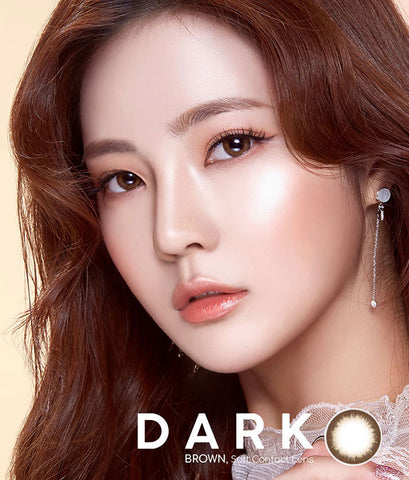 [Monthly] MAY-LUV Dark Brown Colored Contact Lenses