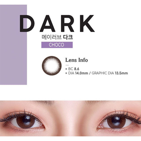 [Monthly] MAY-LUV Dark Choco Colored Contact Lenses
