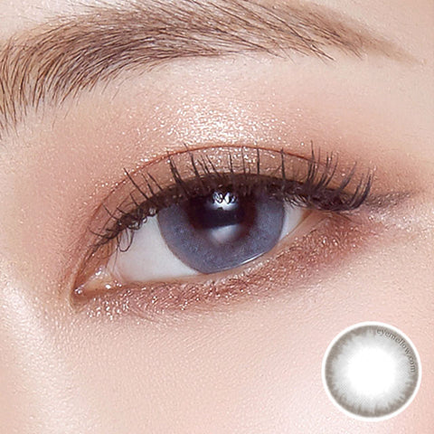 [Monthly] MAY-LUV Dark Gray Colored Contact Lenses