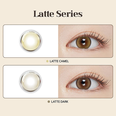 [Monthly] MAY-LUV Latte Camel Colored Contact Lenses