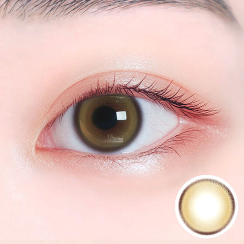 [Monthly] MAY-LUV Latte Camel Colored Contact Lenses