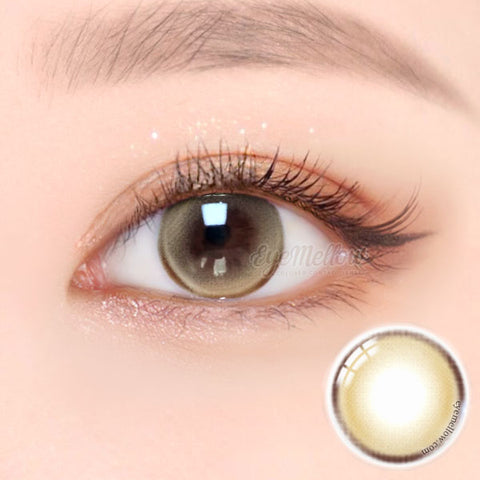 [Monthly] Latte Camel Colored Contact Lenses