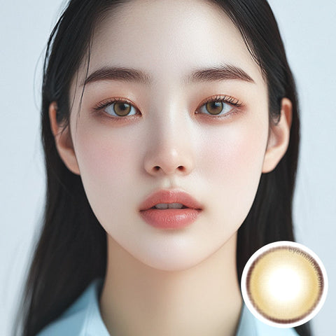 [Monthly] MAY-LUV Latte Camel Colored Contact Lenses